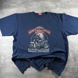 Vintage Harley Davidson dragon tee